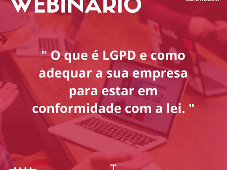 Webinar dia 25/06/2020. 