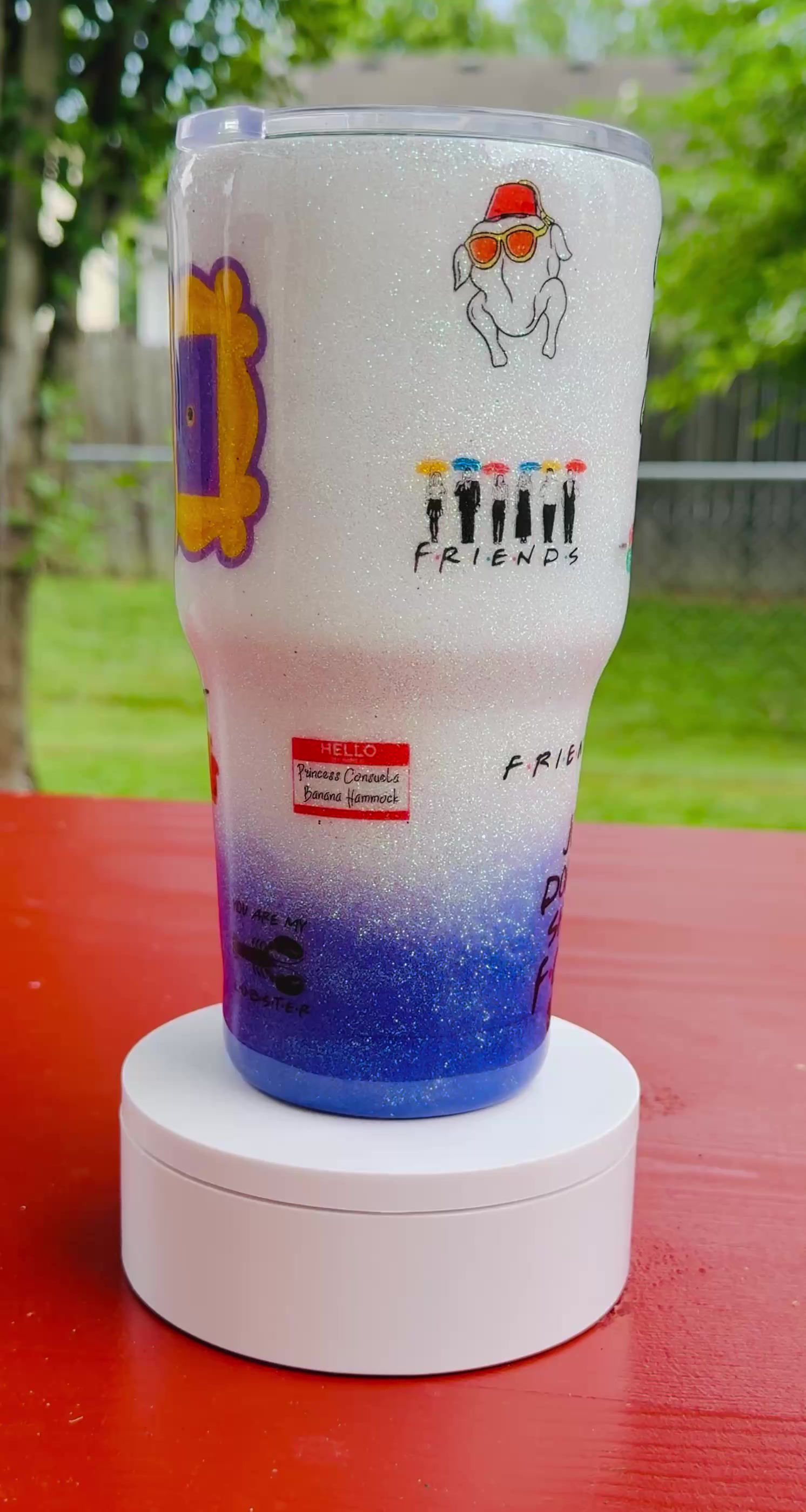 Friends Themed Tumbler