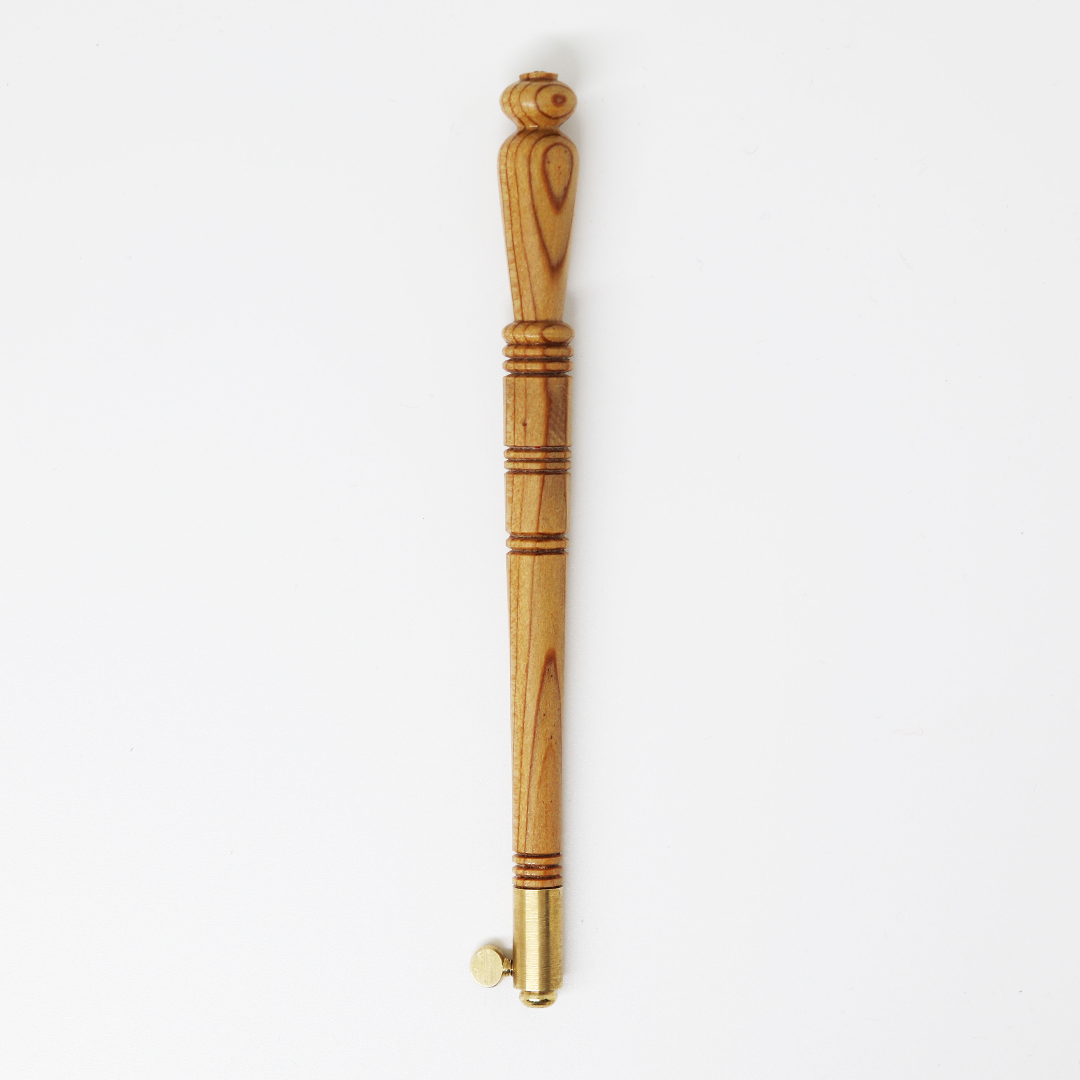 🌲 Cedar Wood Tambour Handle_ Sève