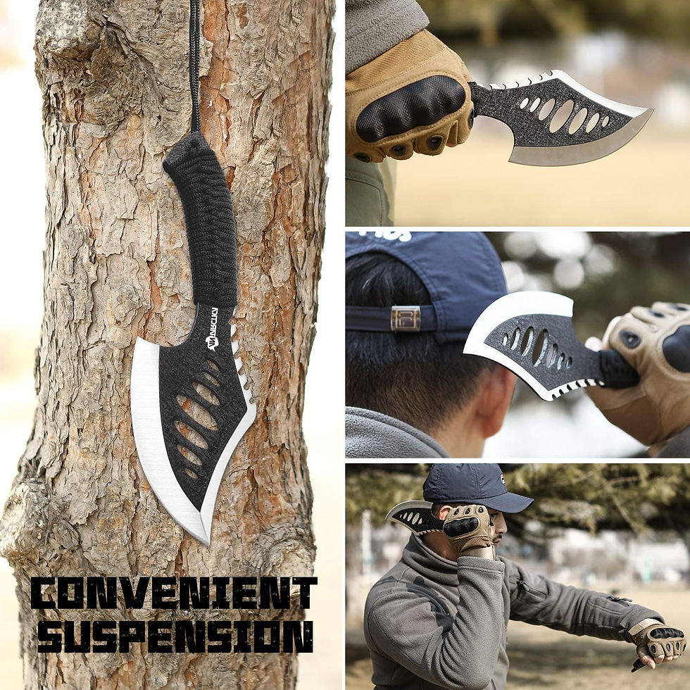 Thumbnail: Throwing Axe Tactical Axe Tomahawk With Nylon Sheath