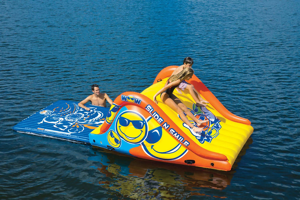 Thumbnail: WOW Watersports Slide N Smile Pool Slide