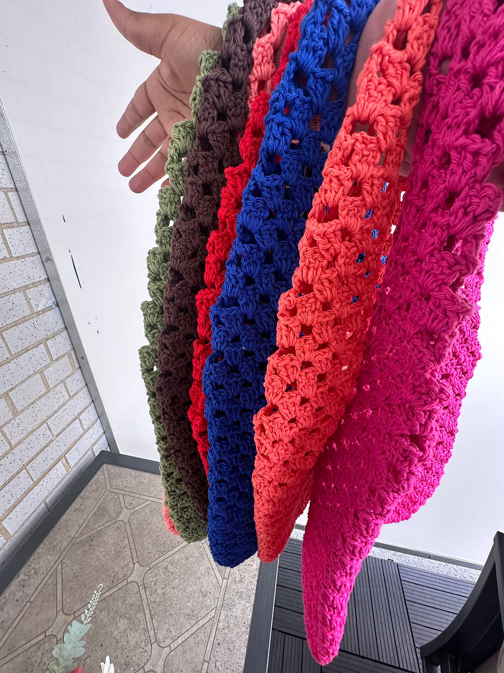 Thumbnail: Crochet handbags 