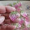 Thumbnail: Fake Glitter Strawberry Cabochons: Craft Embellishments, 5 Pieces