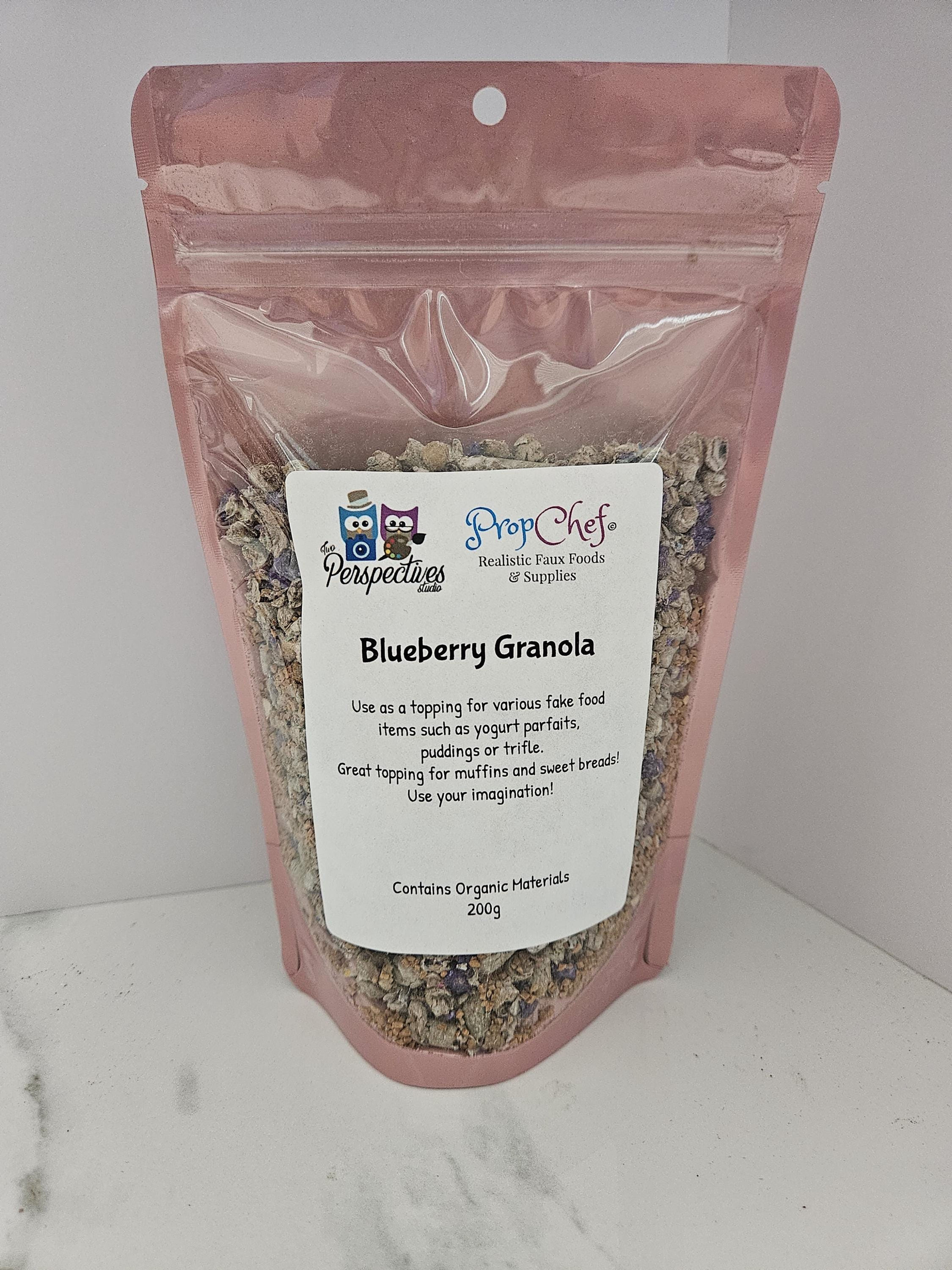 Fake Blueberry Granola