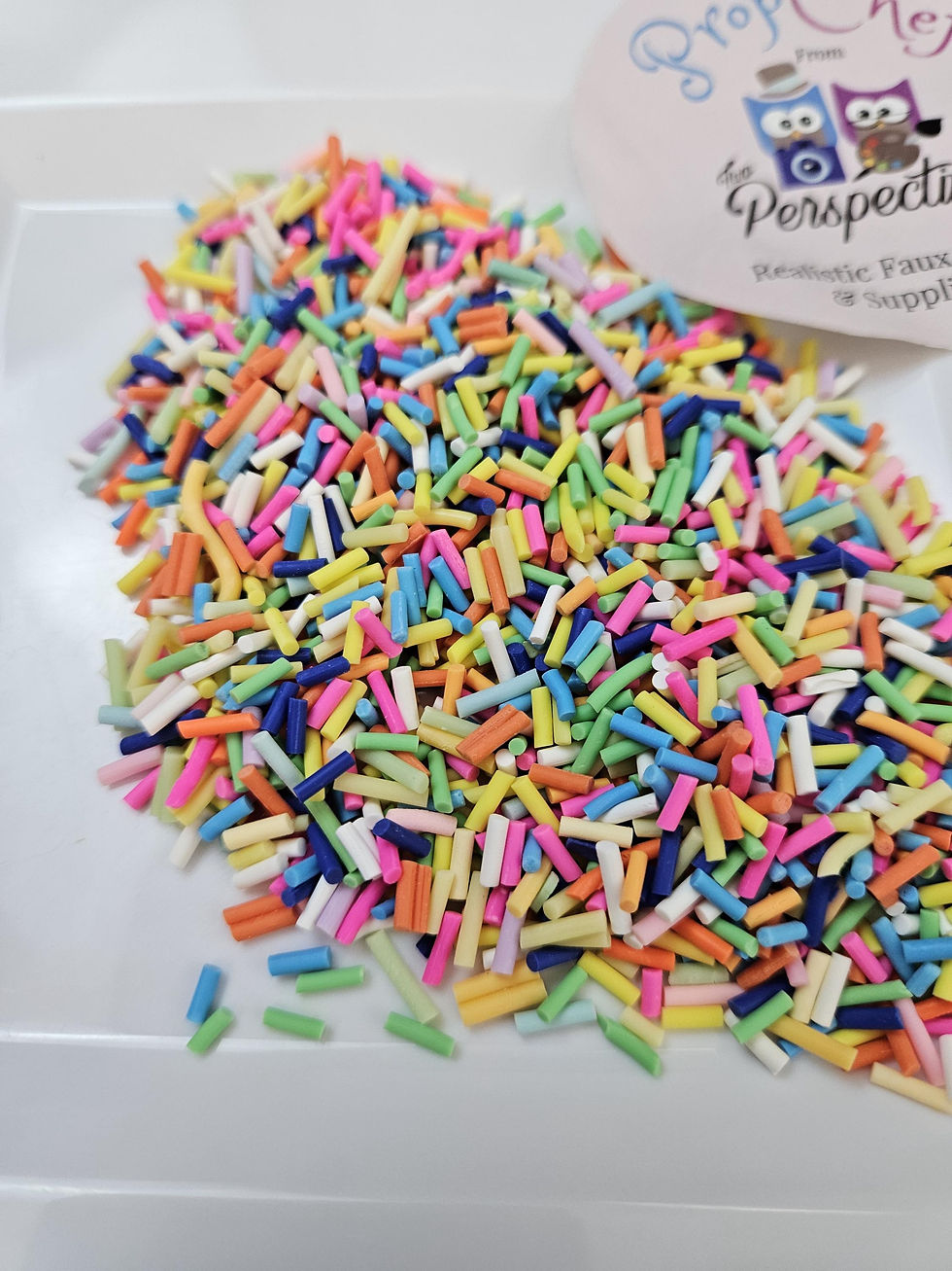 Thumbnail: Fake Primary Color Jimmie Sprinkles for Fake Baking and Crafts