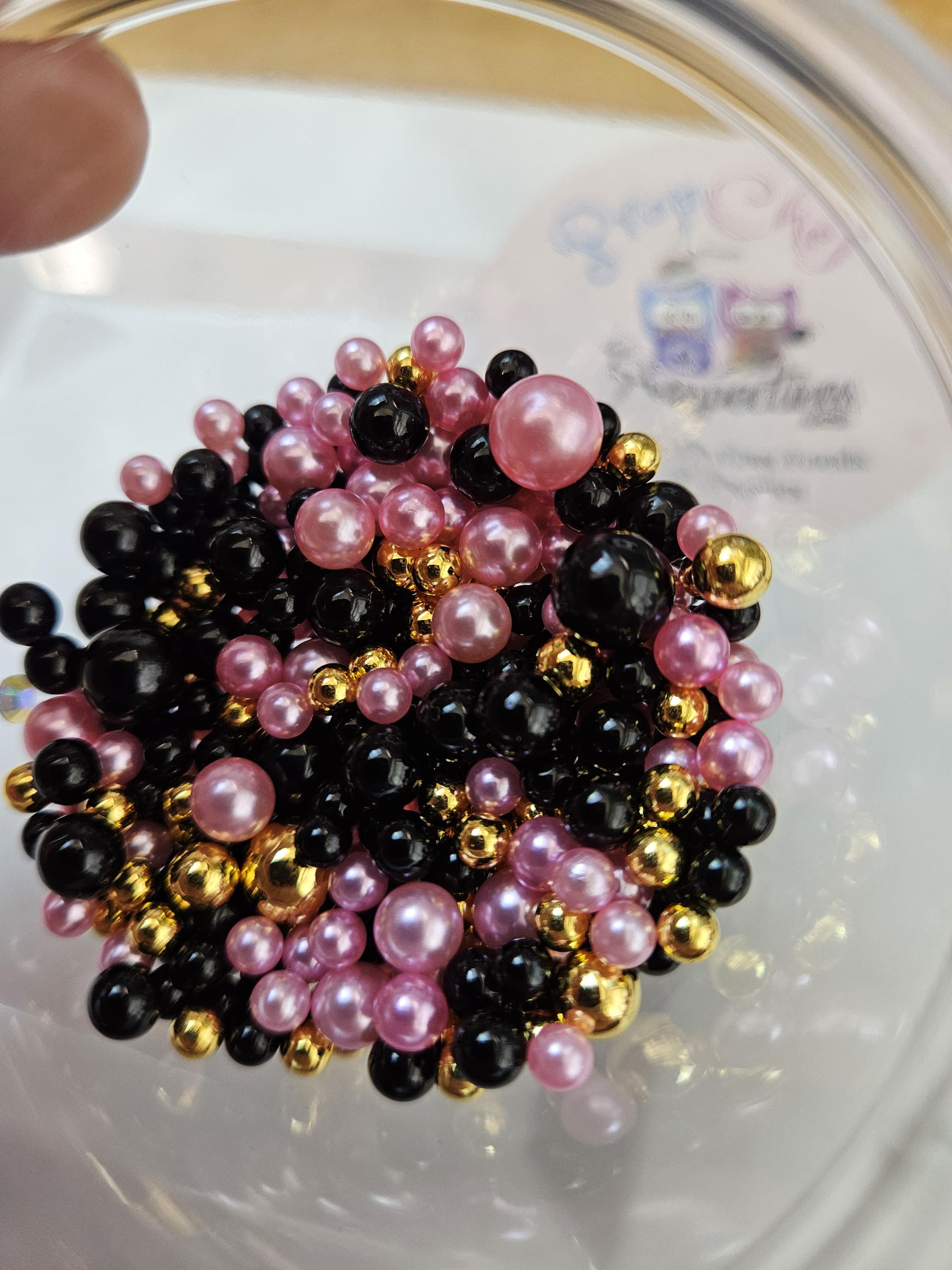 No-Hole Bead Sprinkle Mix for Crafts