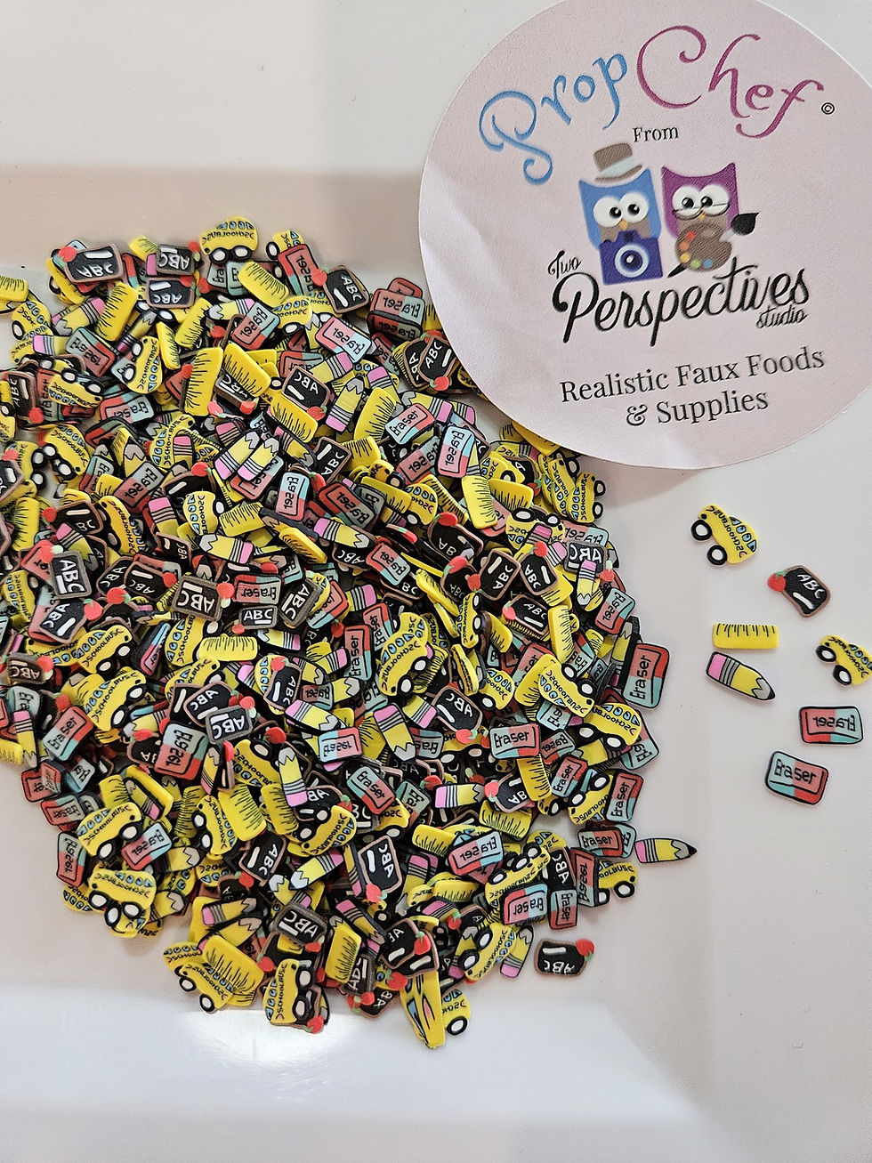 Fake School Themed Sprinkle Mix