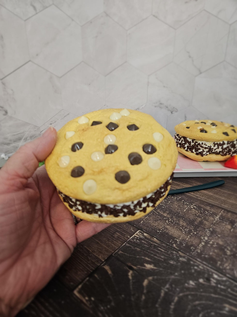Thumbnail: Fake Ice Cream Sandwich Cookies for Props and Staging