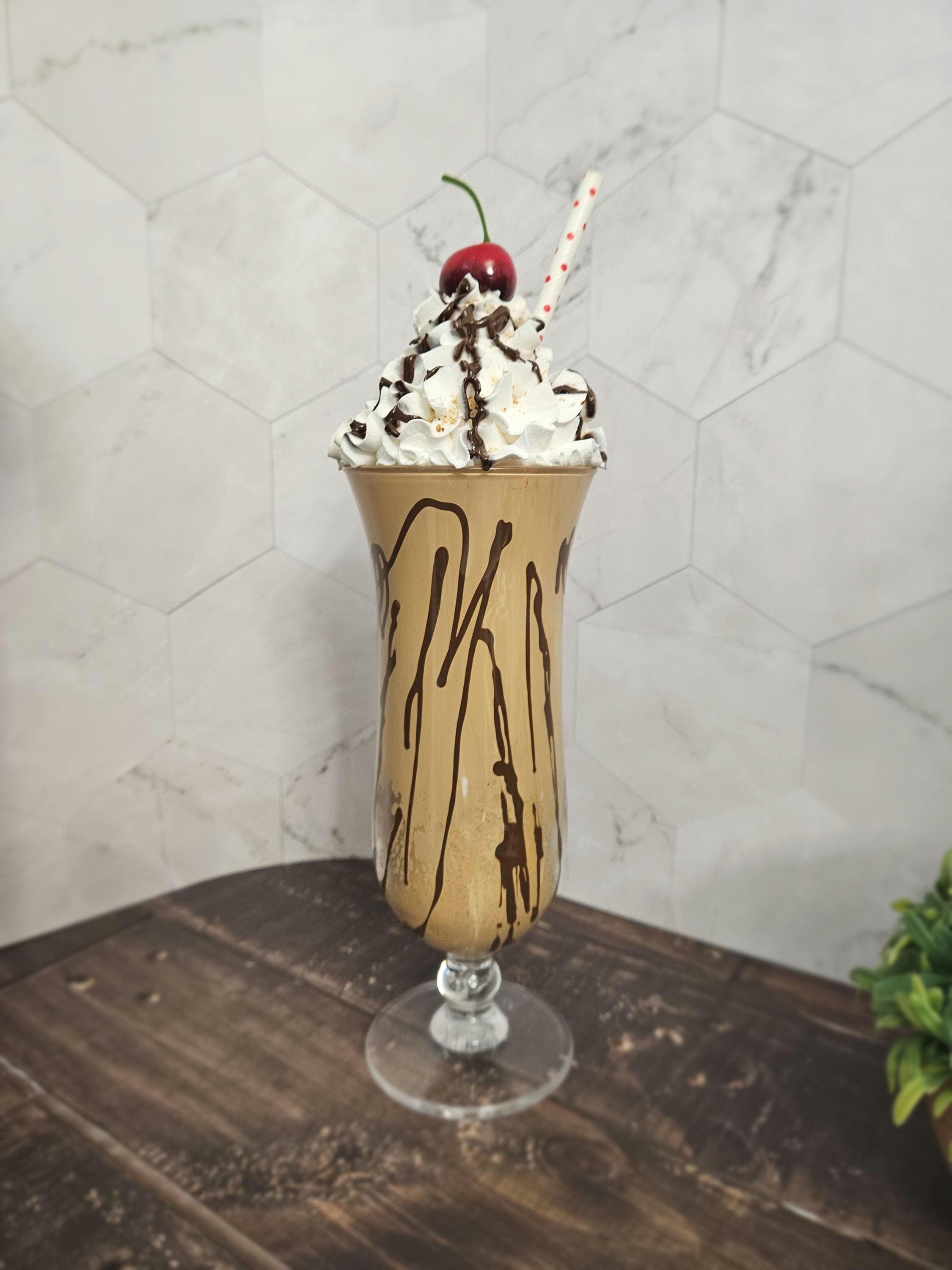 Fake Frozen Mudslide: For Prop Display