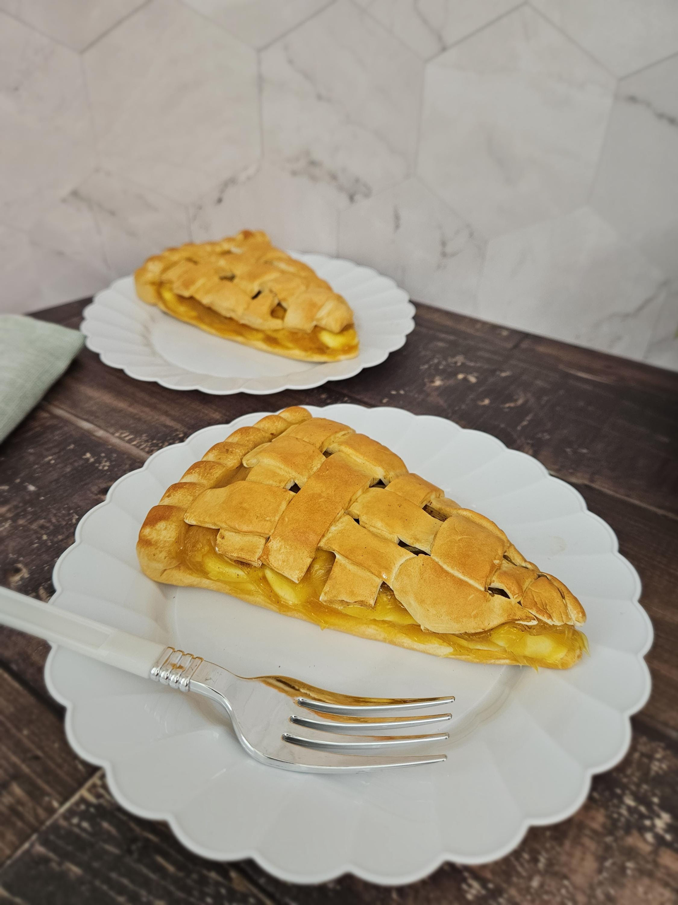 Fake Apple Pie Slice: For Home Stagers and Photographers