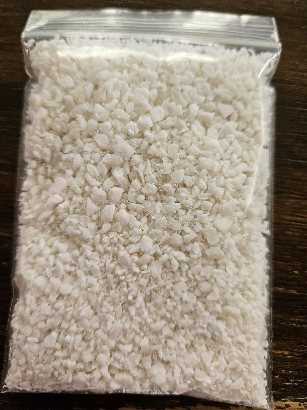 Thumbnail: Fake White Cheese Crumbles: Food Prop Baking Supply