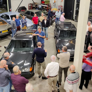 Eerste Cars & Coffee meeting