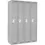 Thumbnail: ANTHONY STEEL MFG - Clean Line™ Lockers, Bank of 4, 48" x 18" x 72", Steel, Grey