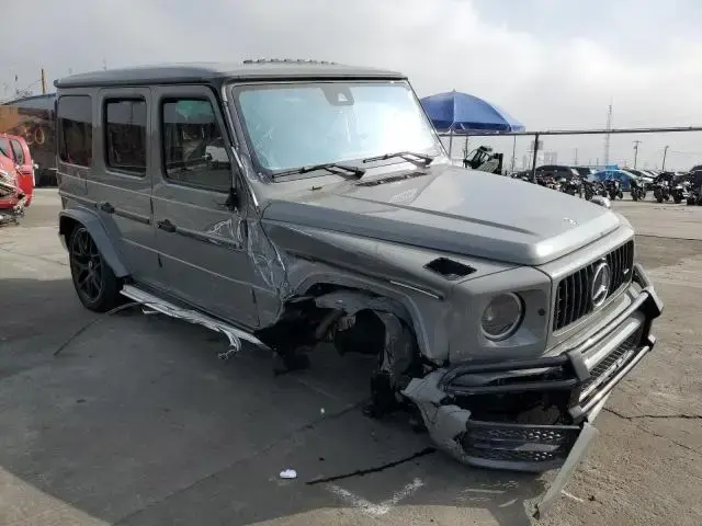 Mercedes-Benz G-Class 2021 Silver — VIN W1NYC7HJ6MX394660