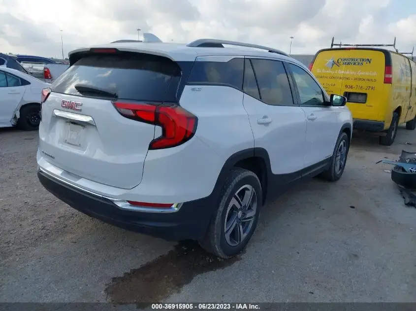 GMC TERRAIN 2021 White — VIN 3GKALPEVXML331027