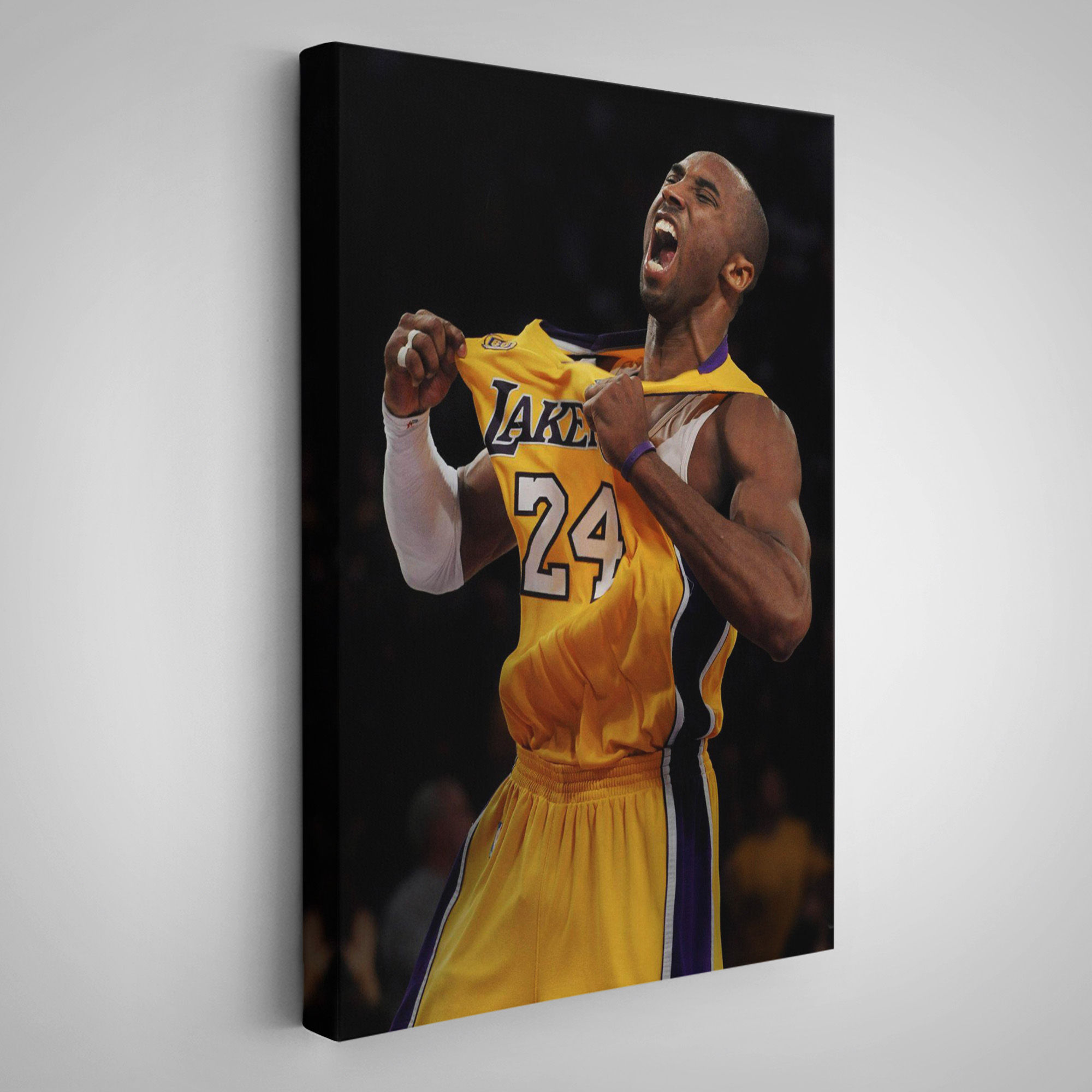 Kobe Bryant Los Angeles Lakers Kanvas Tablo