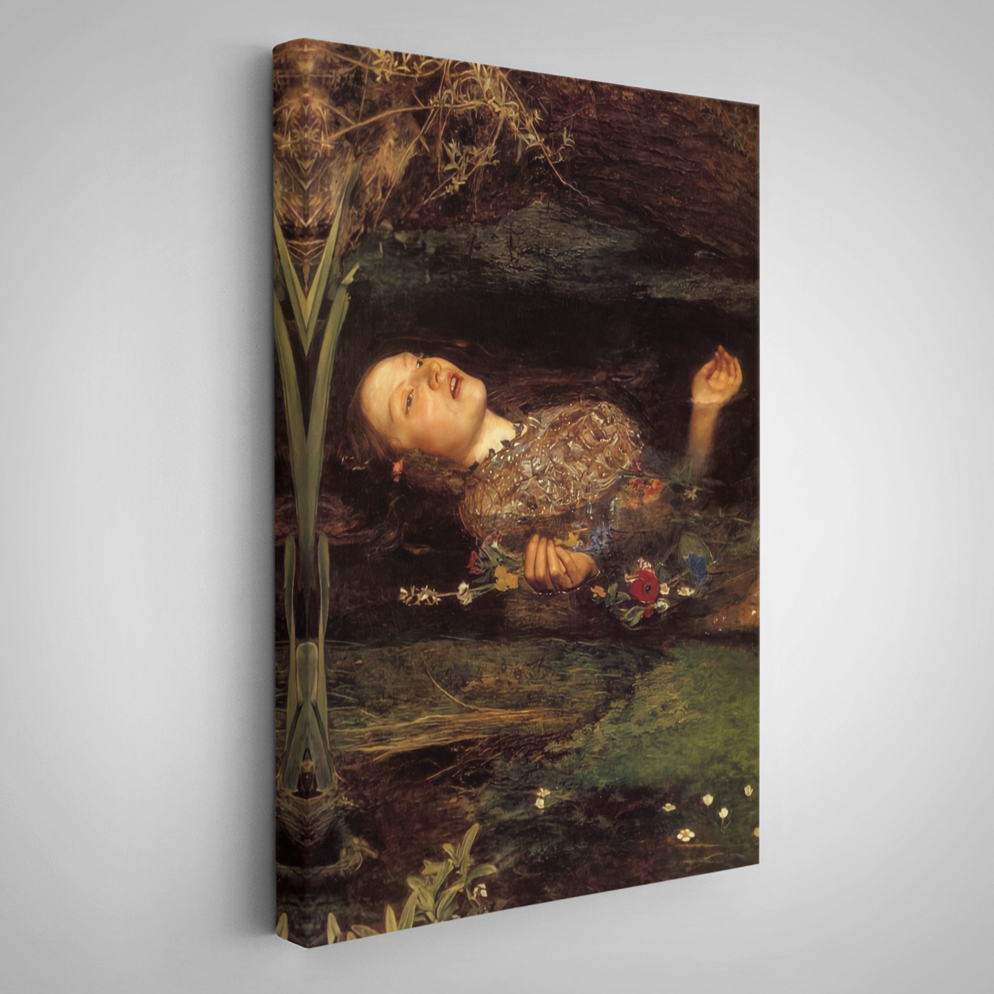 Shakespeare'in Ophelia'sı Hamlet Dekoratif Duvar Tablosu