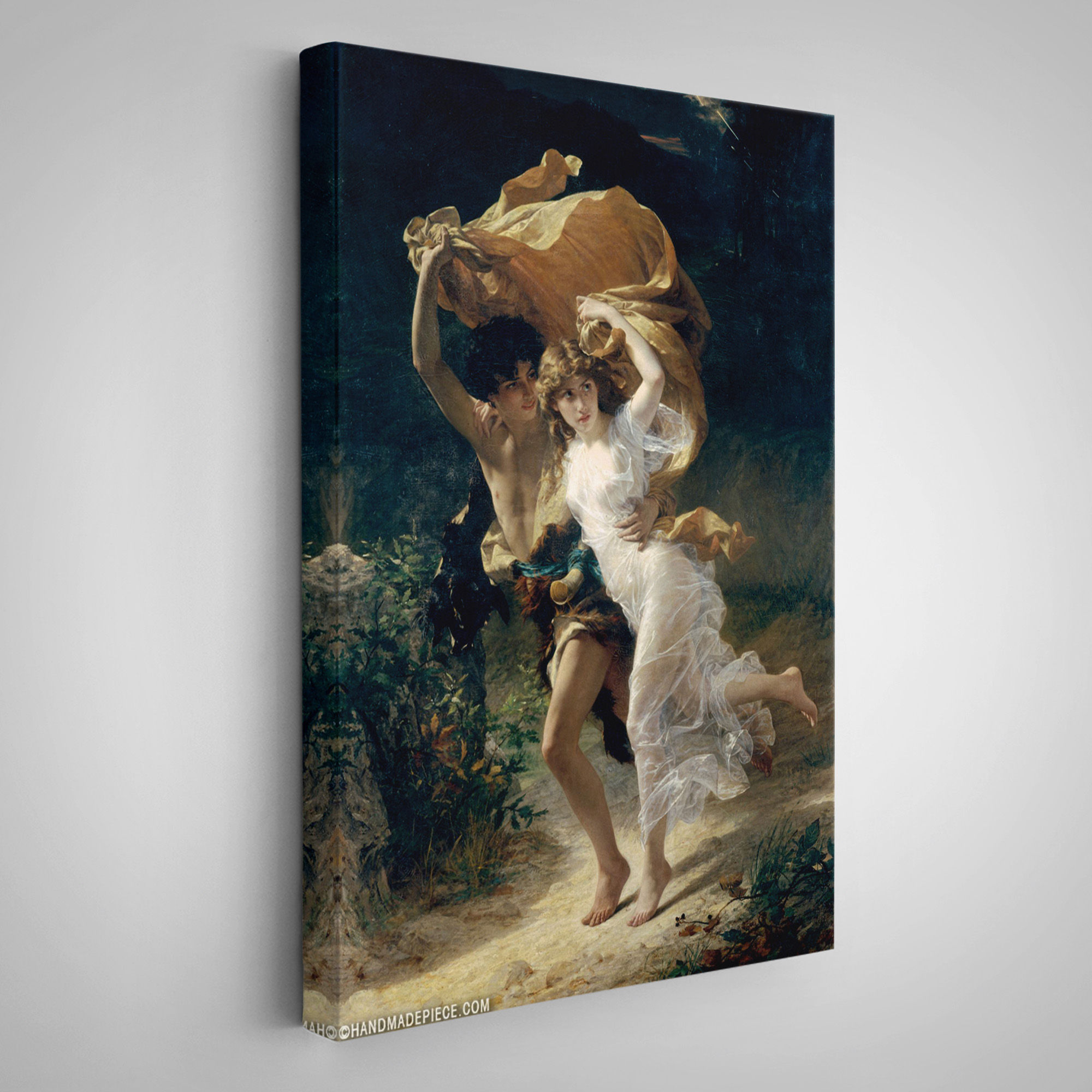 Fırtına Tablosu - Pierre Auguste Cot - The Storm