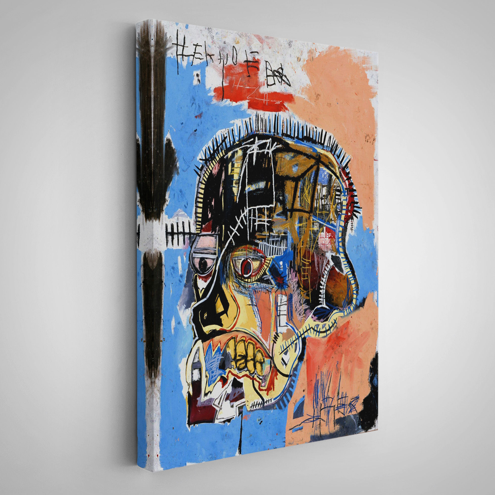 Jean Michel Basquiat,İsimsiz Kafatası 1981 Sergi Tablosu