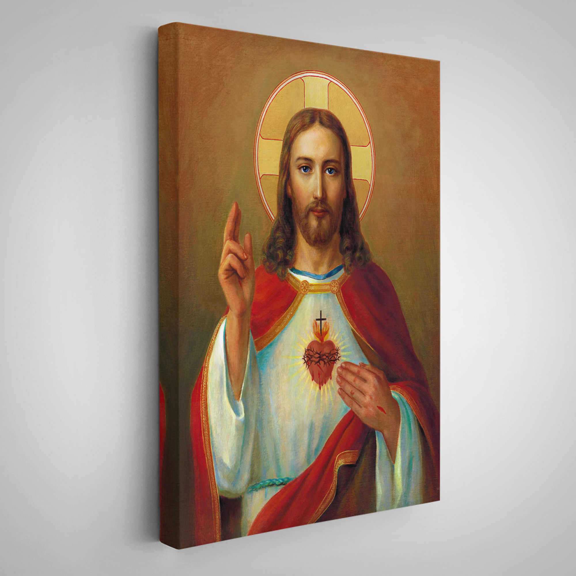 İsa'nın En Kutsal Kalbi Tablosu - The Most Sacred Heart Of Jesus