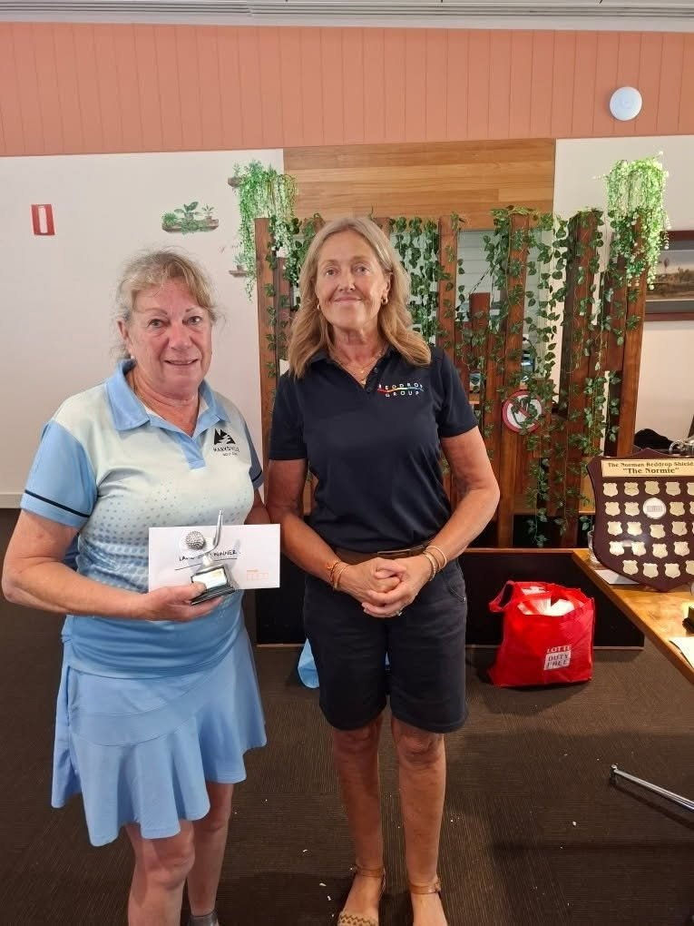 Heather Jenkins (20)  was the winner of the A Grade with 33 points 