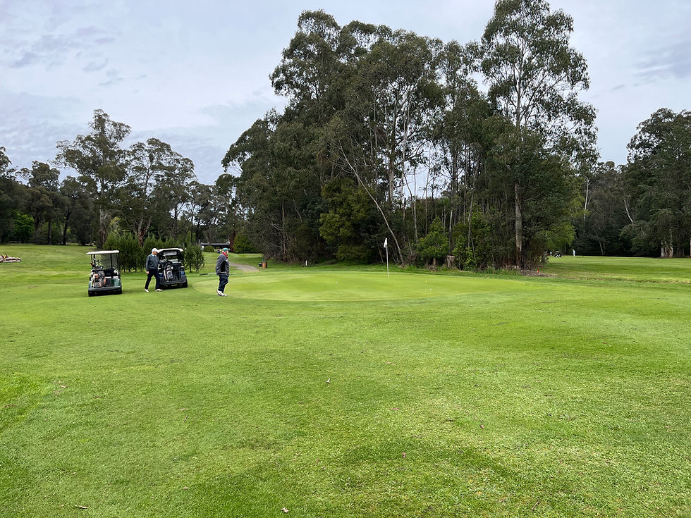 Marysville Golf Report – 1 November 2025