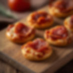 Pizza Bites: Salami & Scamorza