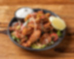 Baby Squid and Harissa Chutney
