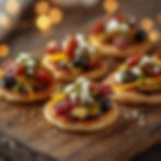 Pizza Bites: Mediterrean