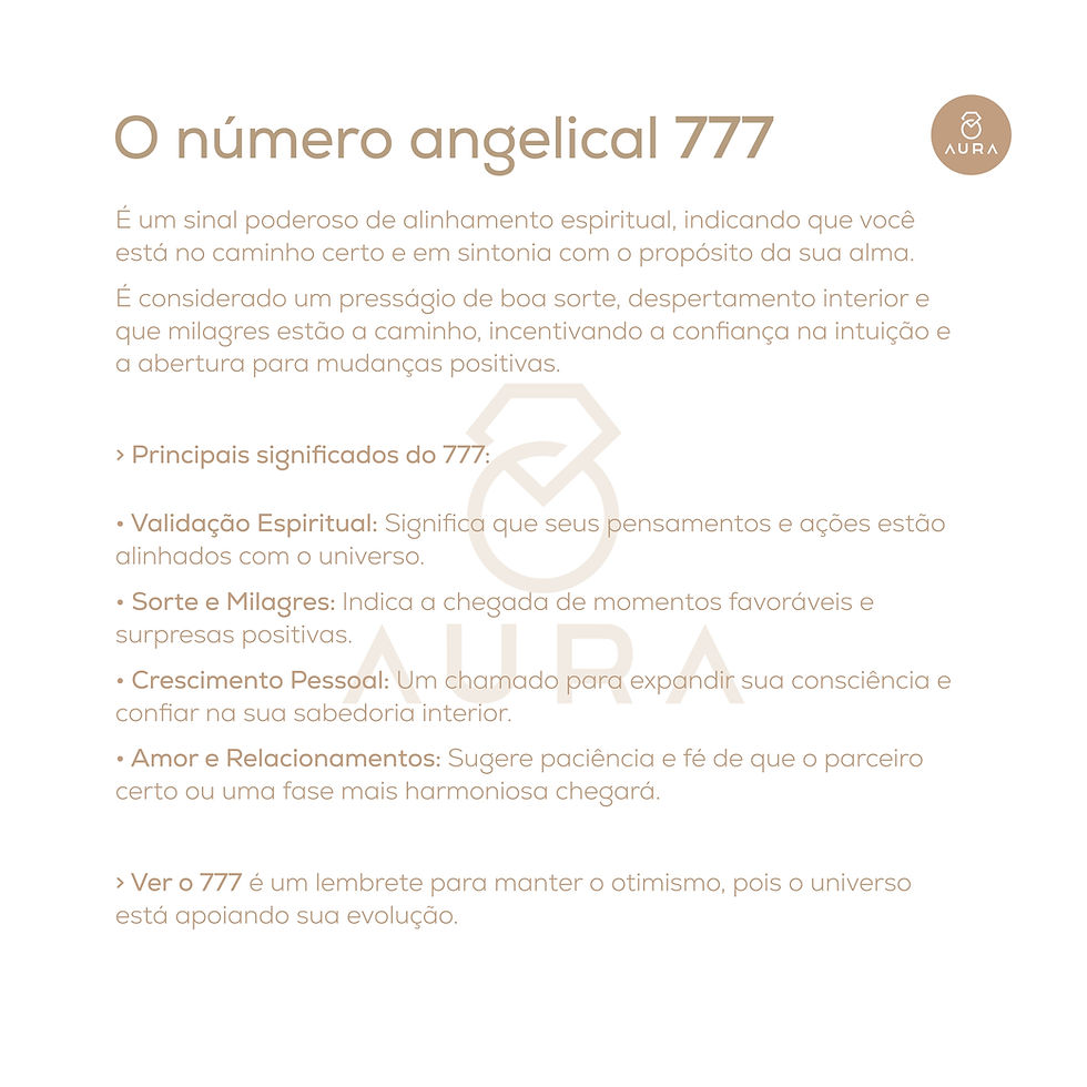 Miniatura: Anel Número Angelical