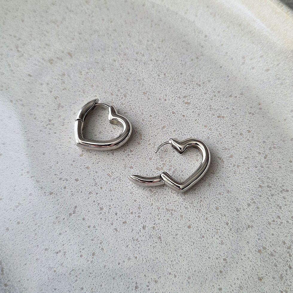 Miniatura: Brinco Argola Heart