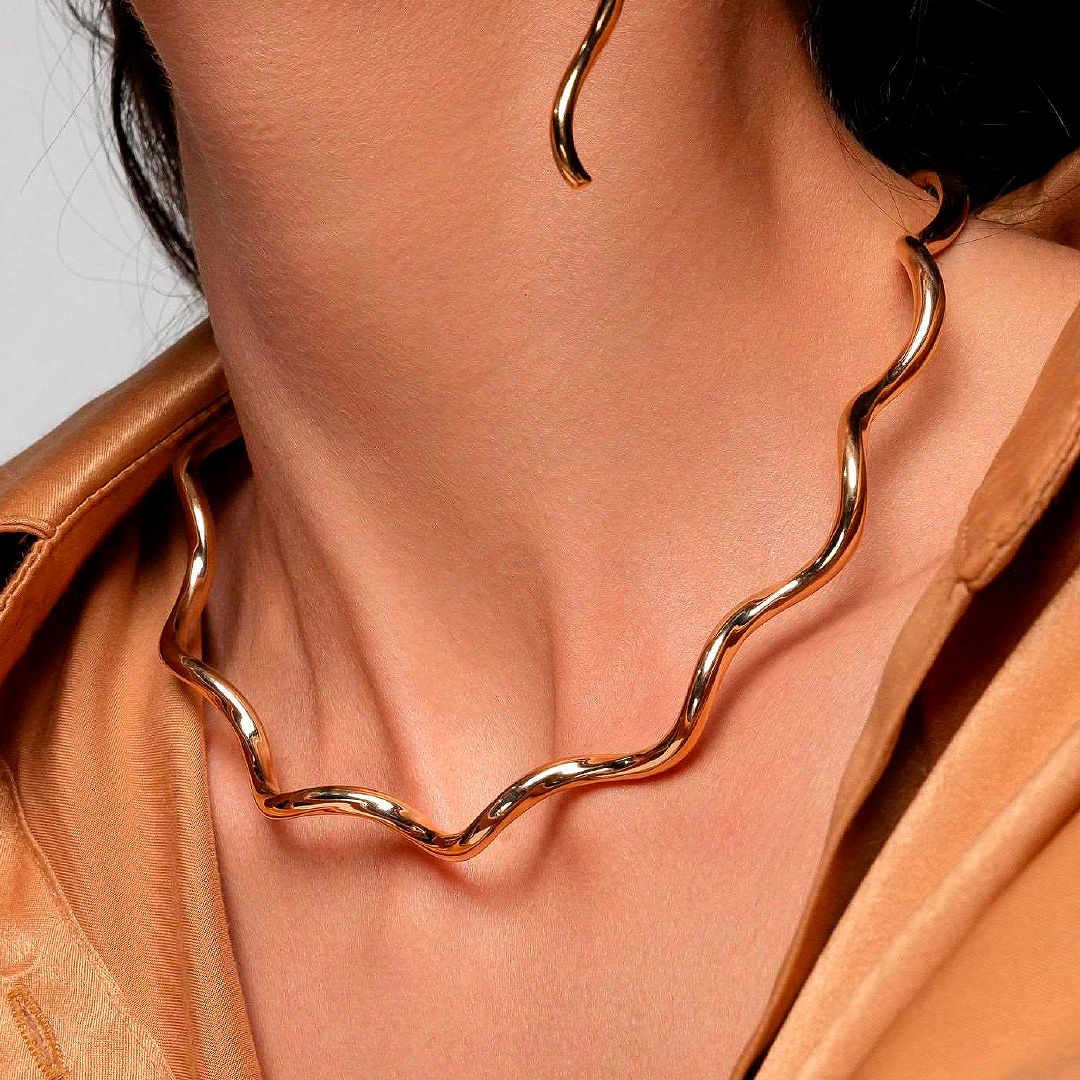 Choker Ondulada
