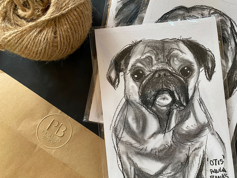 Thumbnail: Custom Pet Portrait, Small