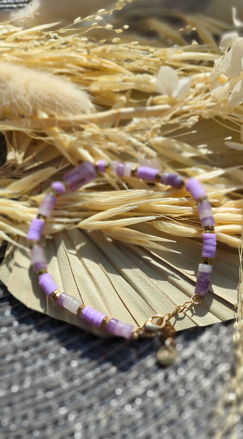 Miniature : bracelet pierre améthyste