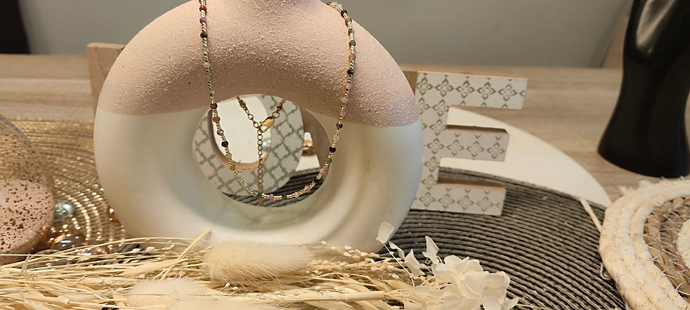 Miniature : collier en perle de miyuki du japon