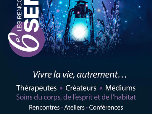 Rendez vous au salon de 6éme sens à Séné le Week end du 05 & 06/09/2026