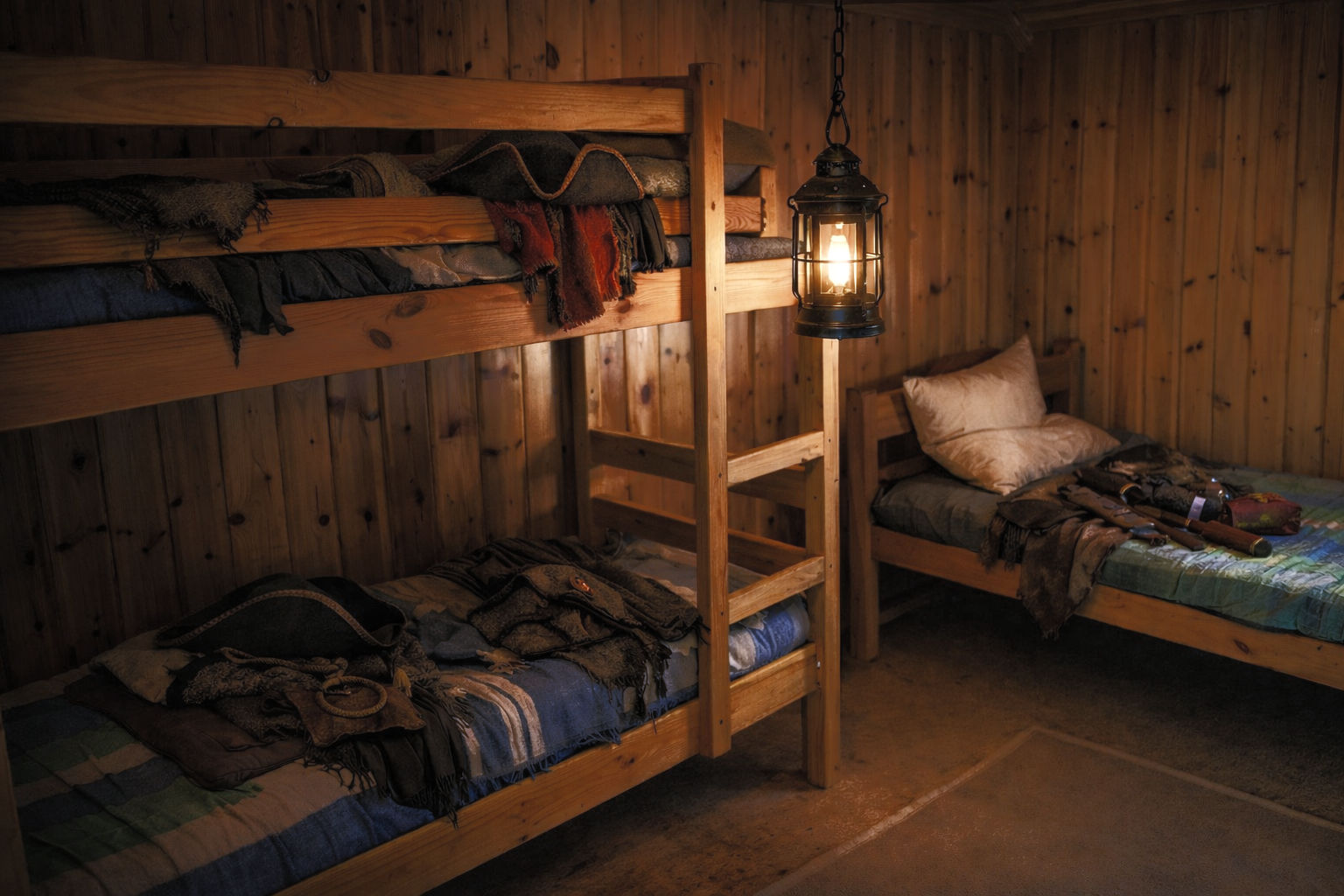 Egen sovstuga till besättningen (5 bäddar)