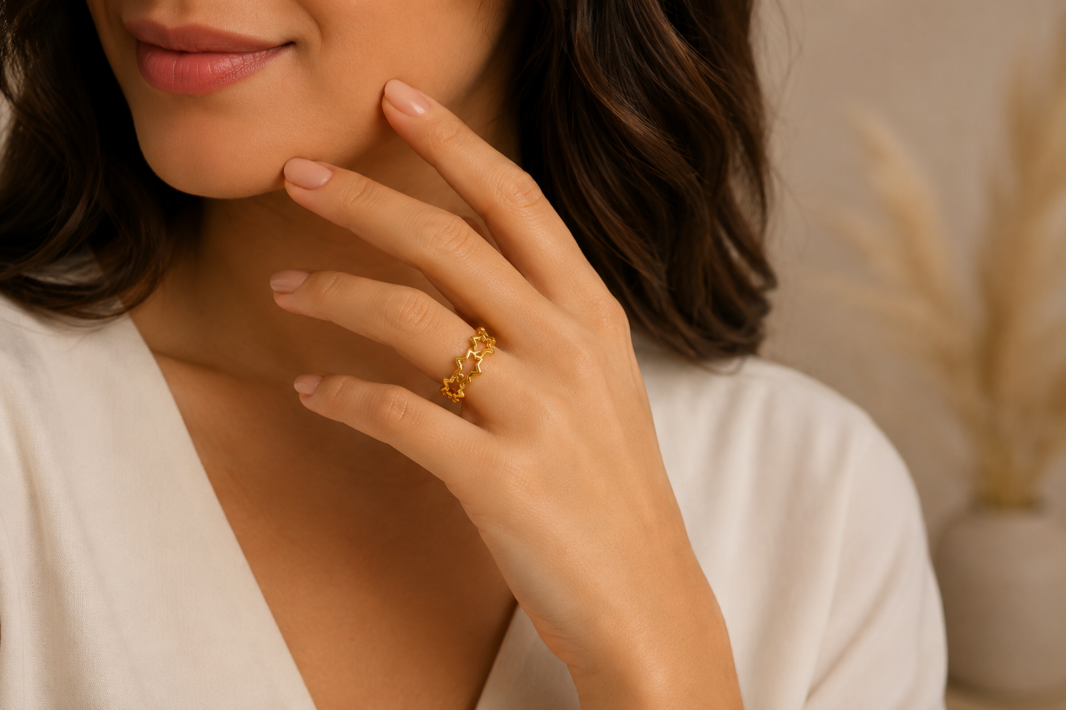 Golden Muse Ring Collection