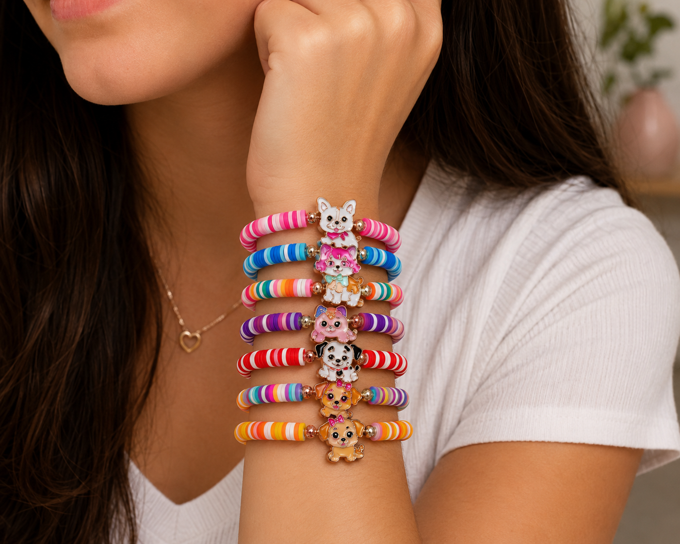Kawaii Critter Charm Bracelets
