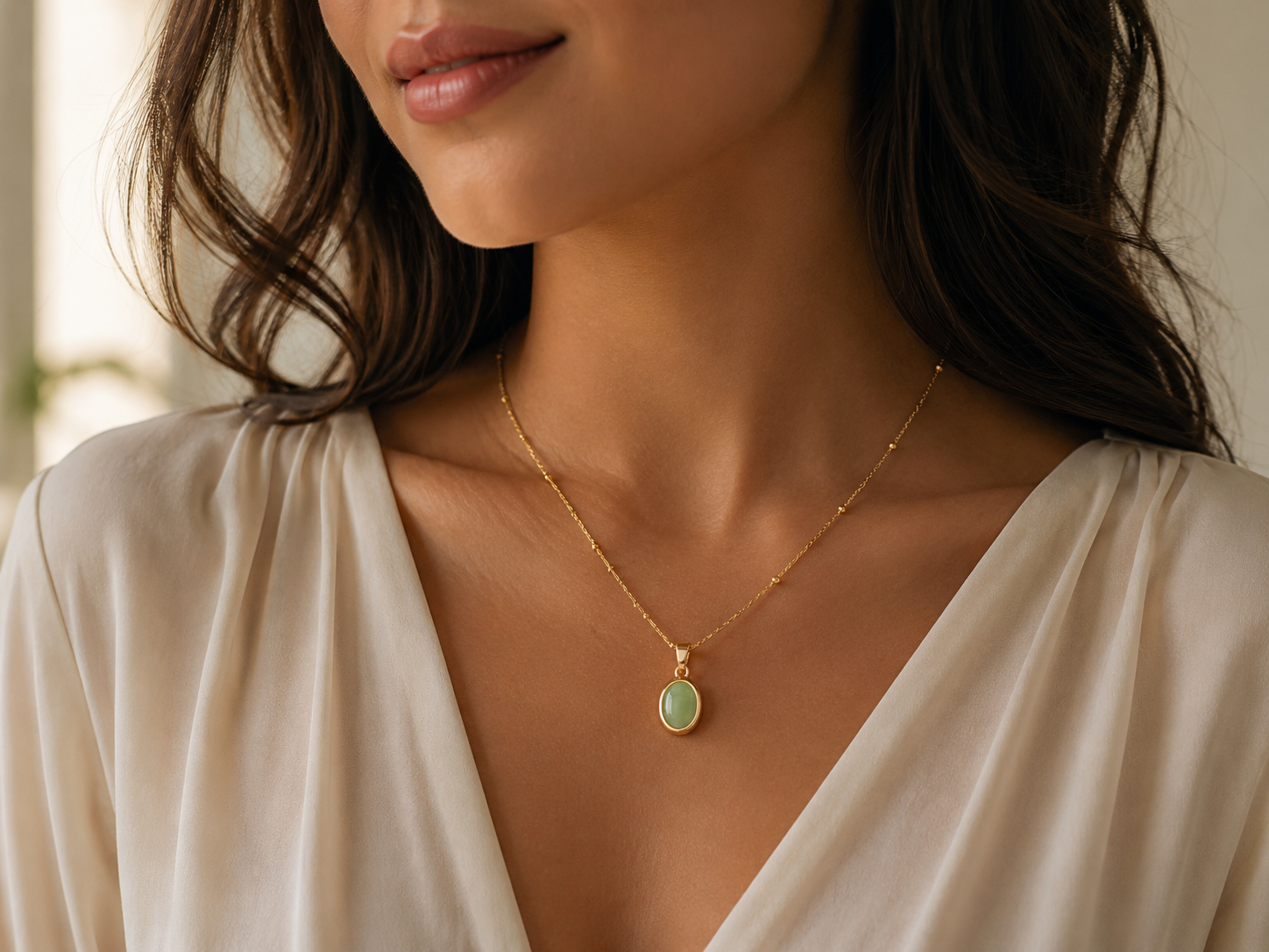 Aurora Jade Necklace
