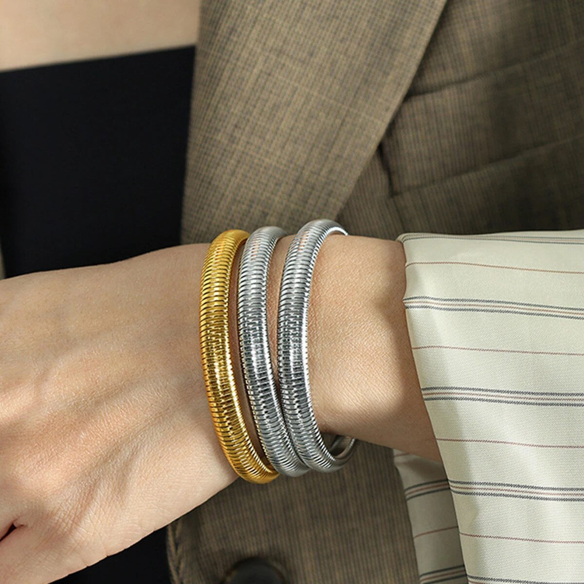 Luxe Harmony Bangle Set