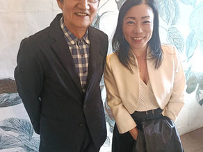 田窪恭治氏とりんごの礼拝堂にて