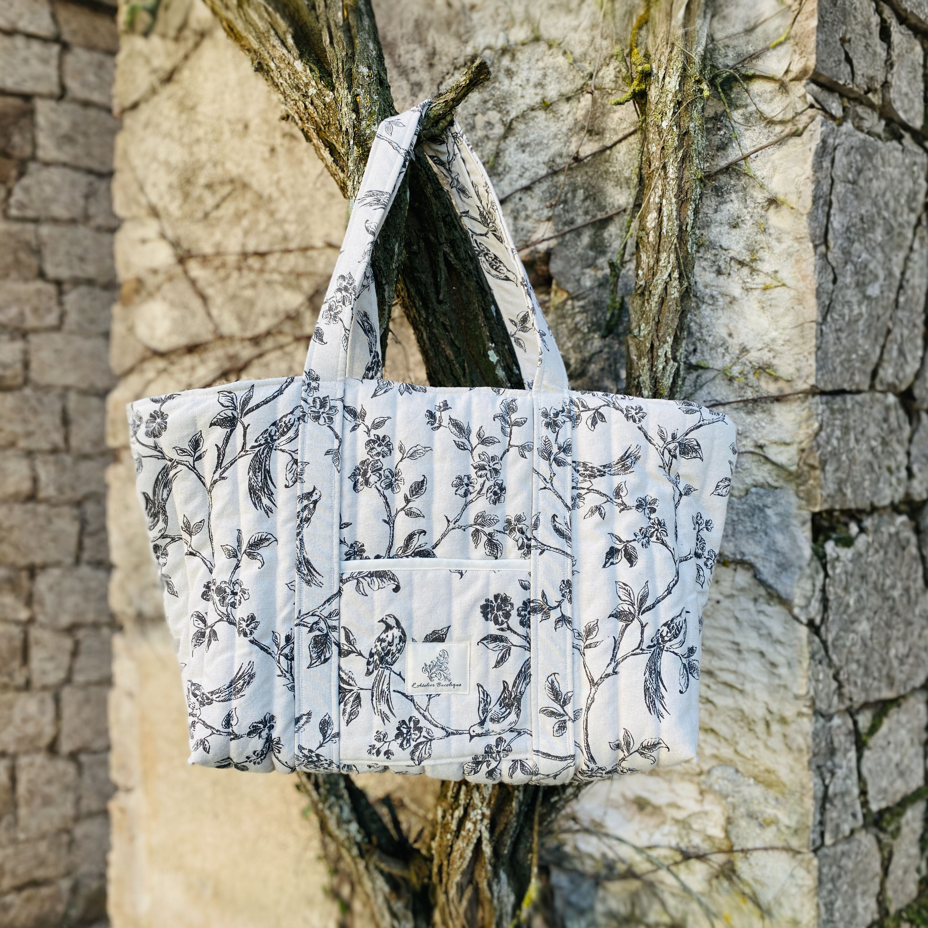 Le Charmant, sac cabas matelassé