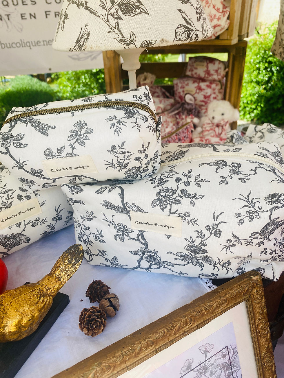 Miniature : La Précieuse – Trousse de toilette déperlante
