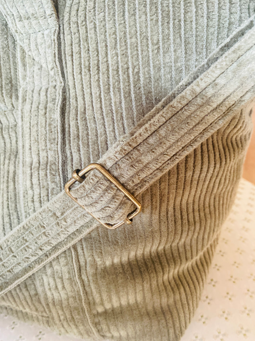 Thumbnail: Le Prodigieux, Sac cabas en velours molletonné