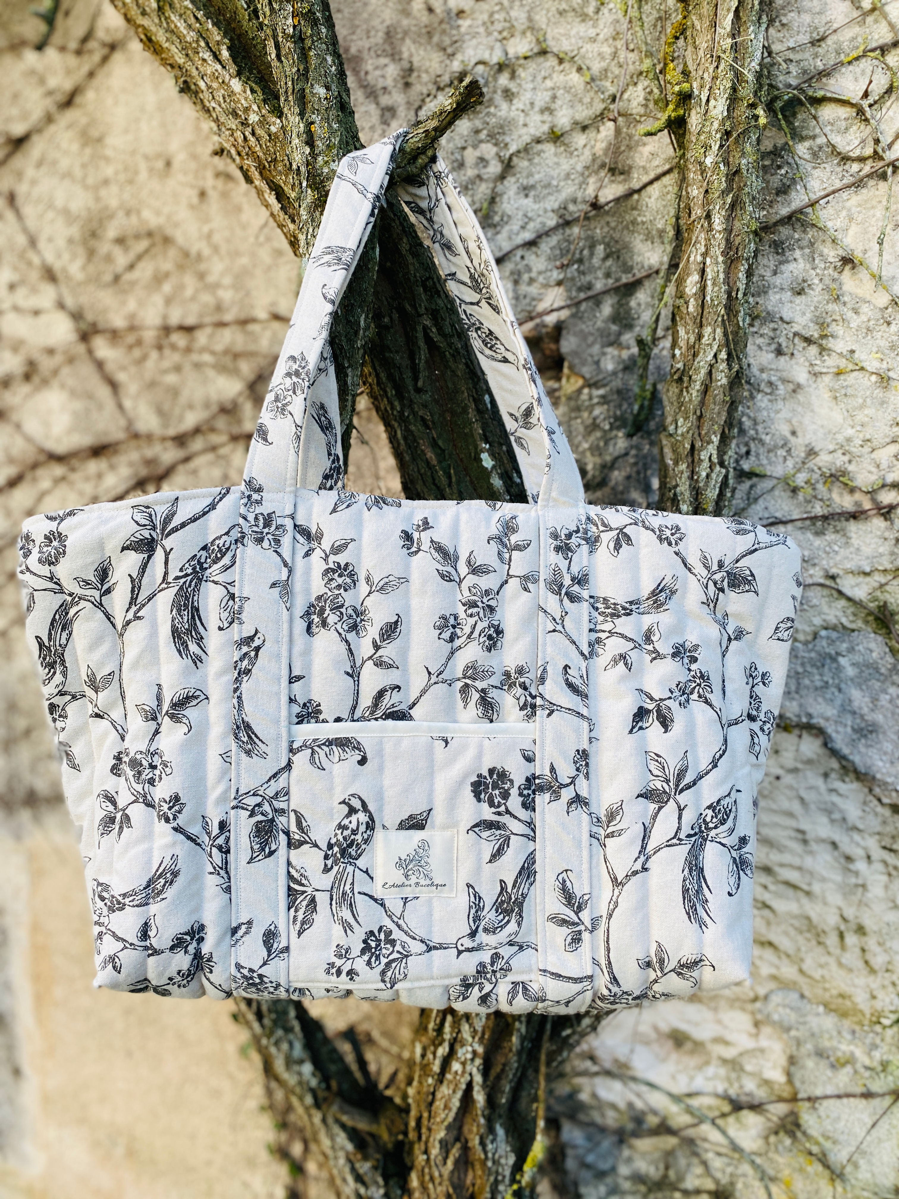 Le Charmant, sac cabas matelassé