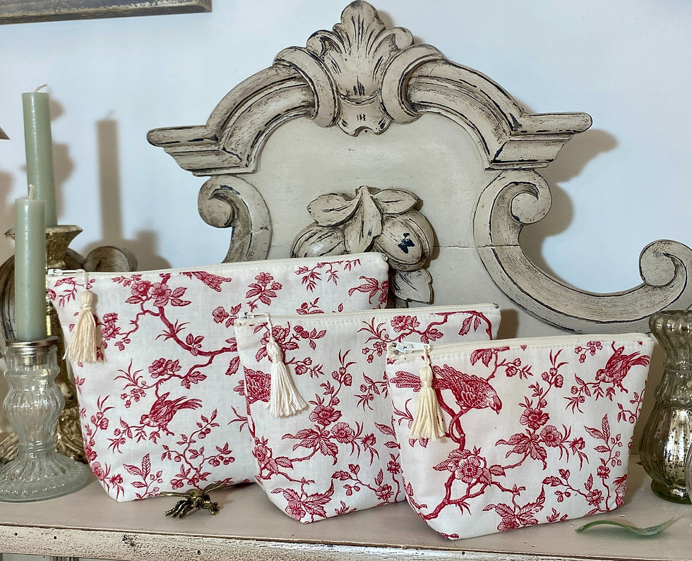 Miniature : La Coquette, trousse avec pompon