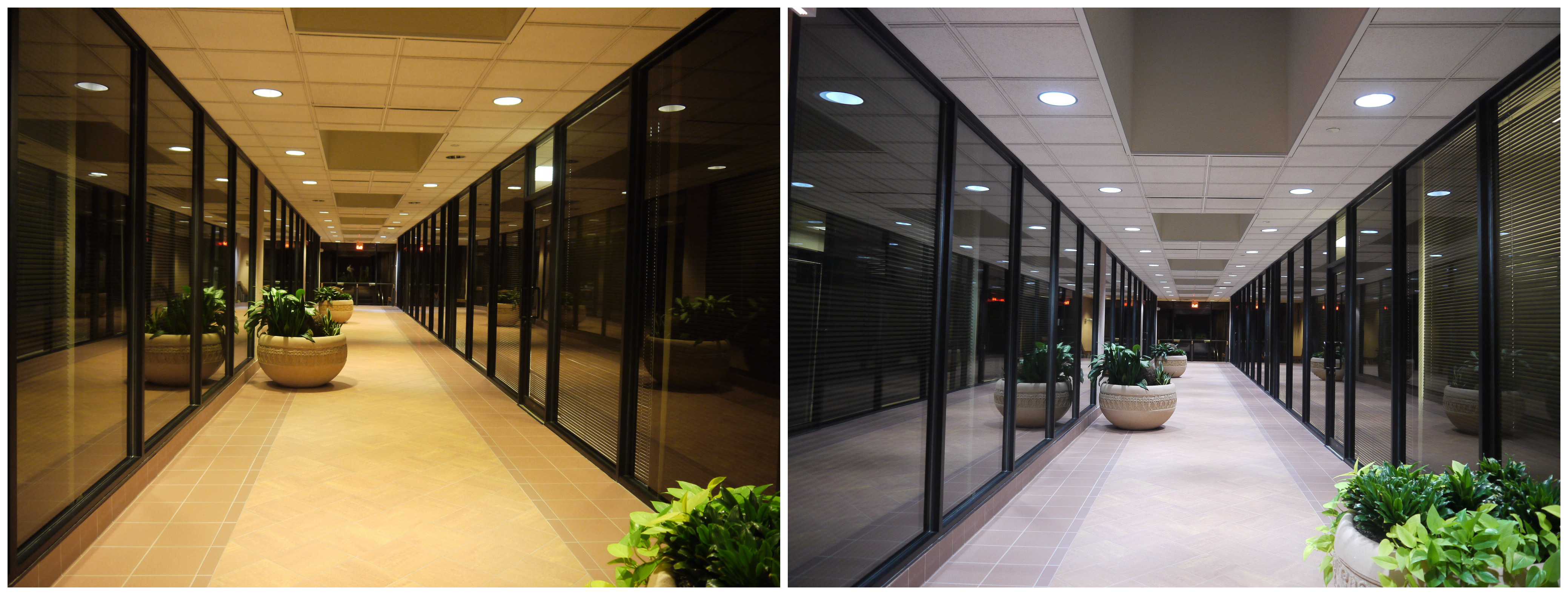 PL can lights to LED
