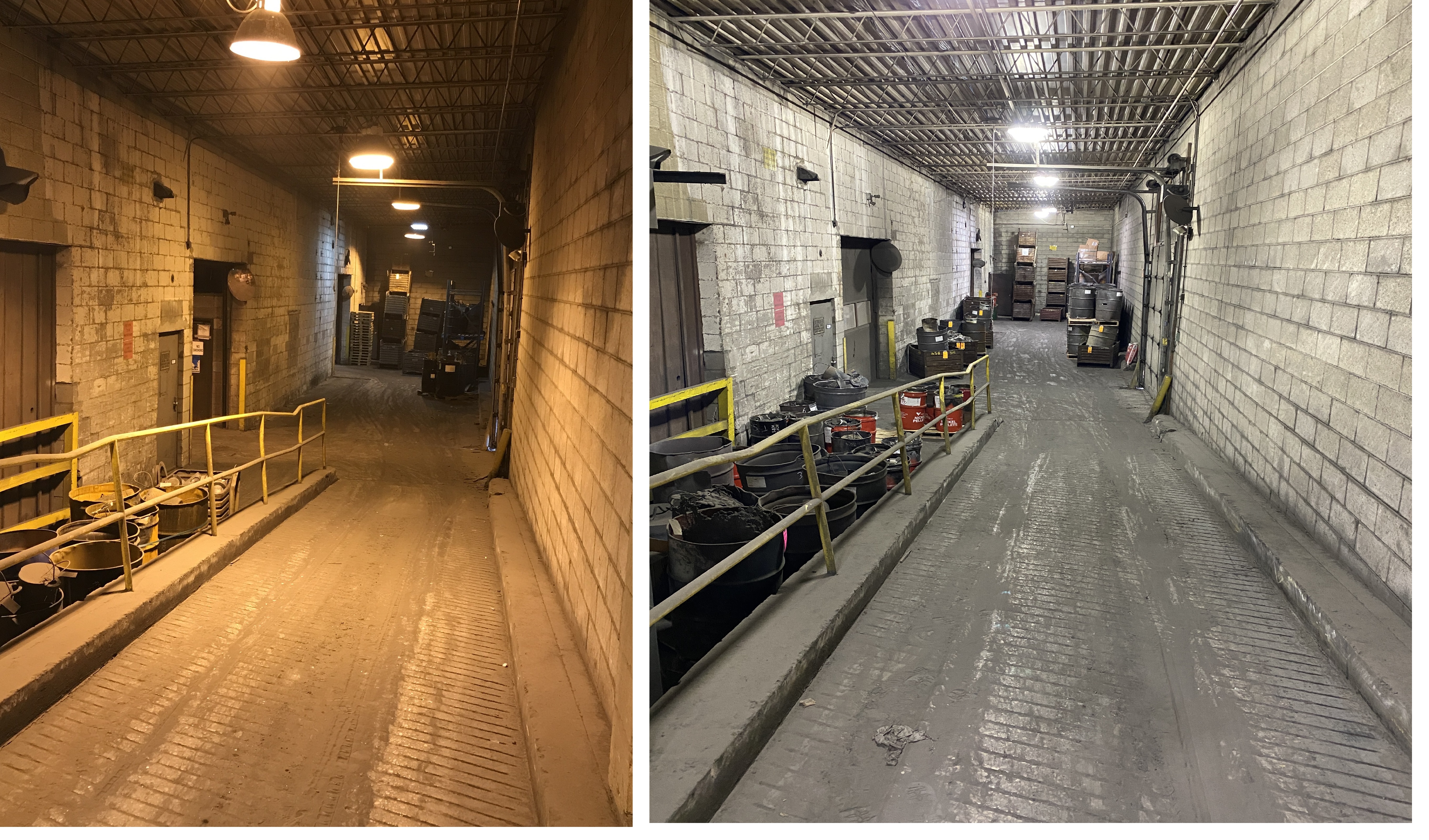 Ramp pre and post