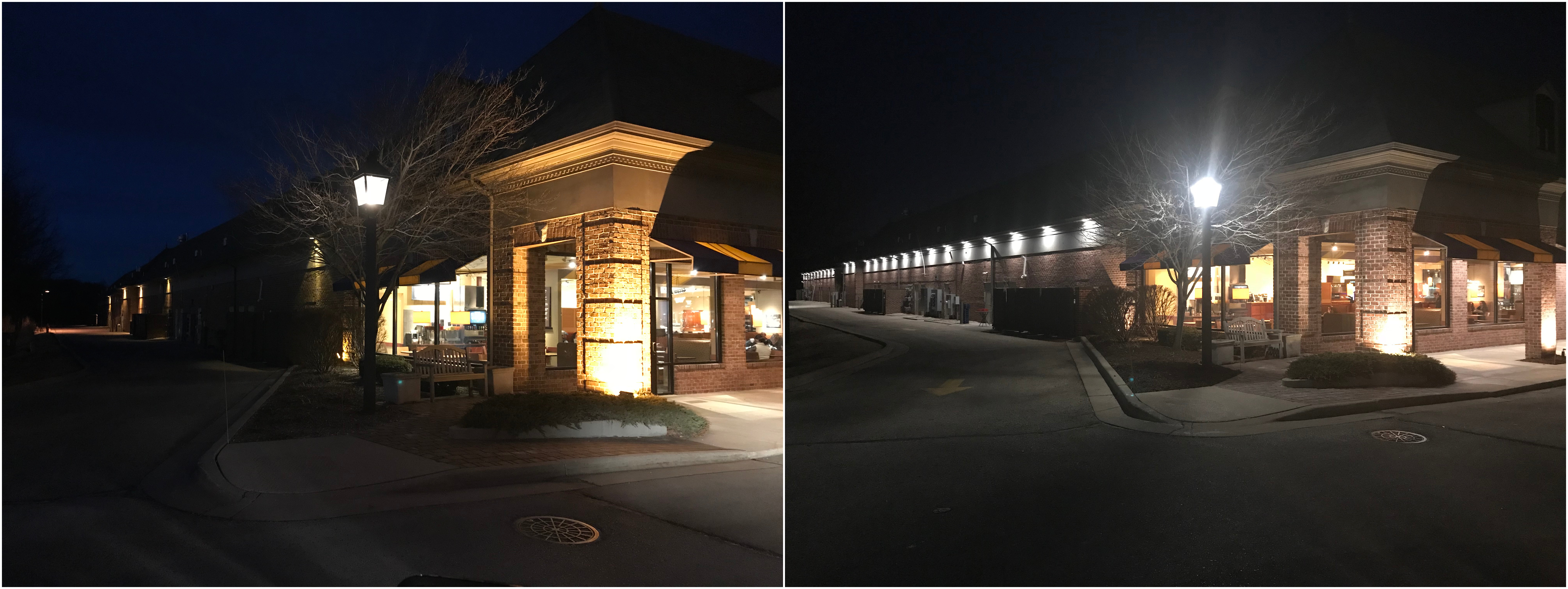 70 watt HID replaced with LED